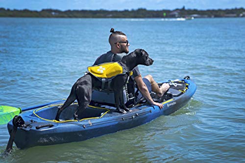 Image of Perception Pescador Pilot | Sit on Top Fishing Kayak with Pedal Drive | Adjustable Lawn Chair Seat and Tackle Storage Areas