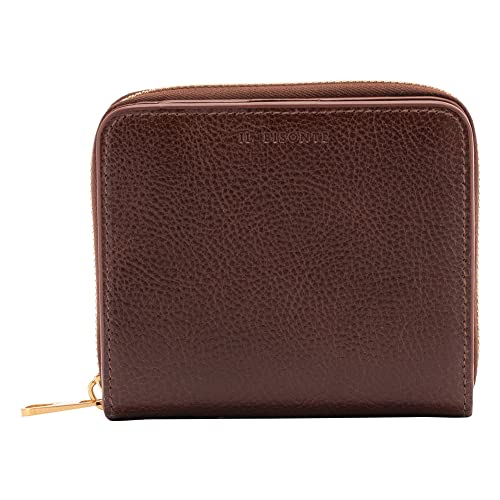 [IL BISONTE] Cr]e ܂z SMALL WALLET SSW003 z RpNg U[ v v C^A Y fB[X t@bV } Marrone/BW400H [sAi]