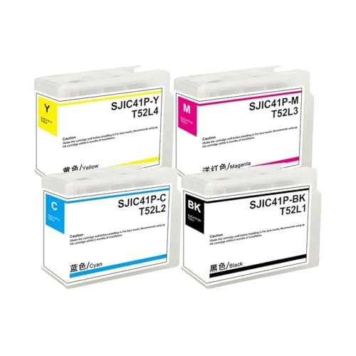 Cartouches d'encre SJIC41P-C SJIC41P-M SJIC41P-Y SJIC41P-MK compatibles CW-C4000