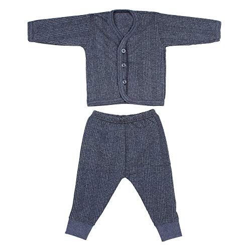 Image of FOCIL KIDS WINTER WEAR THERMAL FULL SLEEVES BODY WARMER TOP AND PYJAMA SET FOR BOYS & GIRLS