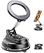2-IN-1 Detachable Car Phone Holder for MagSafe[2800gf Strong Magnet & 89+LBS Suction Base]Vacuum Magnetic Phone Holders for Your Car, 360° Adjustable for iPhone 17-12 Pro Max Plus Air, Car Accessories