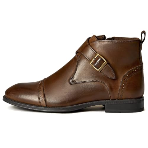 Image of Arkbird Men's Dress Boots Genuine Leather Ankle Boot for Men Classic Casual Oxford Style Footwear