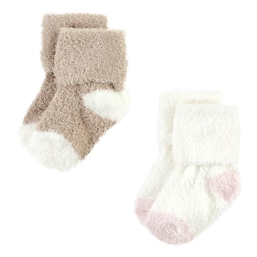 Image of Hudson Baby Baby 8-pack Cotton Rich Newborn and Terry Socks