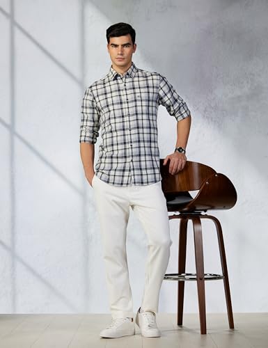 Image of Arrow Men's Solid Slim Fit Shirt