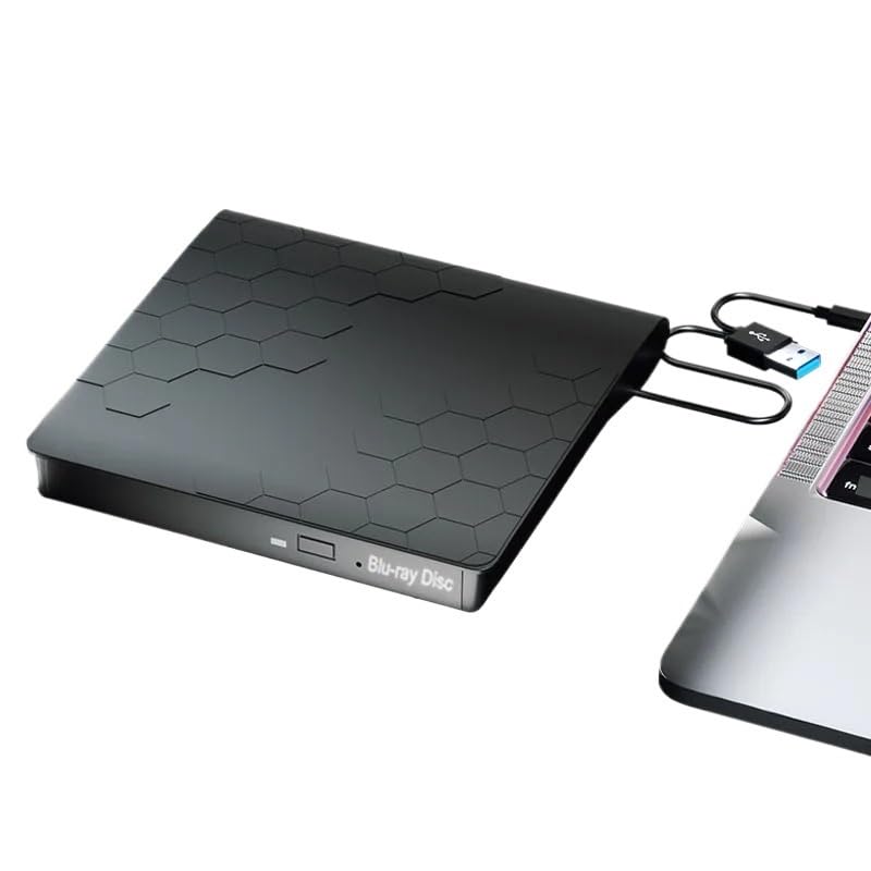 Odtwarzacz DVD, Zewnętrzny napęd Blu-Ray USB3.0 Type-C Odtwarzacz CD DVD RW z nagrywarką Przenośny optyczny