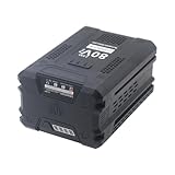 xiixtoo 80V 2.0Ah Lithium Ion Battery Replacement for Greenworks PRO 80V Max GBA80200 GBA80250 GBA80400 GBA80500 Compatible with GCH8040 GST80320 ED80L00 BL80L00 2502202 GCS80450 CS80L01