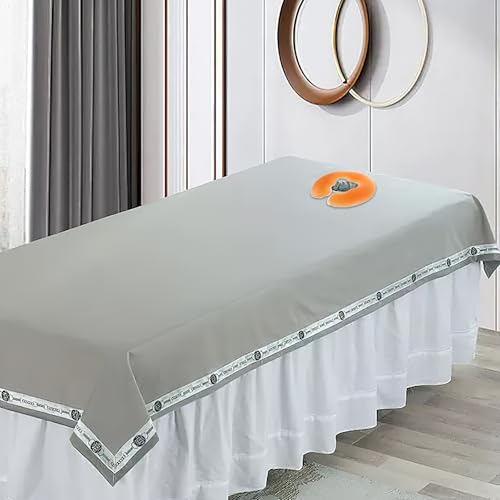 Coussin massage visage U silicone orange compact pour salon et voyage - 4