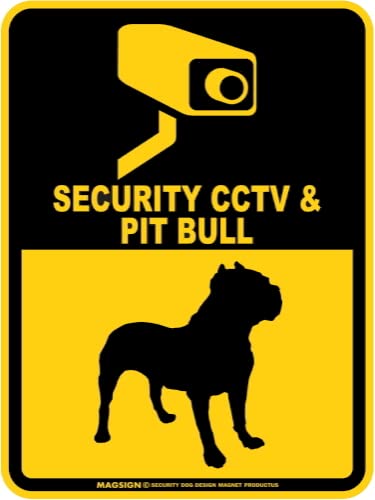 [MAGSIGN] �s�b�g�u���x����/�h�ƃJ�����Ď��� �p�� SECURITY CCTV�� PIT BULL �Z�L�����e�B�[�}�O�l�b�g �C�G���[(���F) ���{�� S�T�C�Y