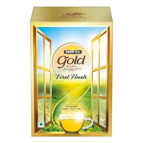 See full amazon price history chart for Tata Tea Gold First Flush, 250g, Roasted Long Leaf Tea, Rich Taste & Smoky Aroma Tata Tea Gold First Flush, 250g, Roasted Long Leaf Tea, Rich Taste & Smoky Aroma (B0CX4PB43G) Amazon Price History, Amazon Price Tracker