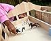 Breyer Horses Farms Deluxe Arena Stable | 24 Piece Playset | 2 Stablemates Horses Included | 24.25