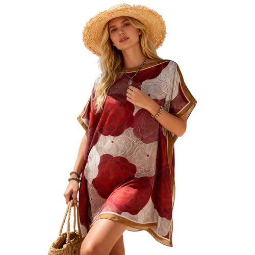 Blusa de playa holgada contra el calor y el sol en las vacaciones