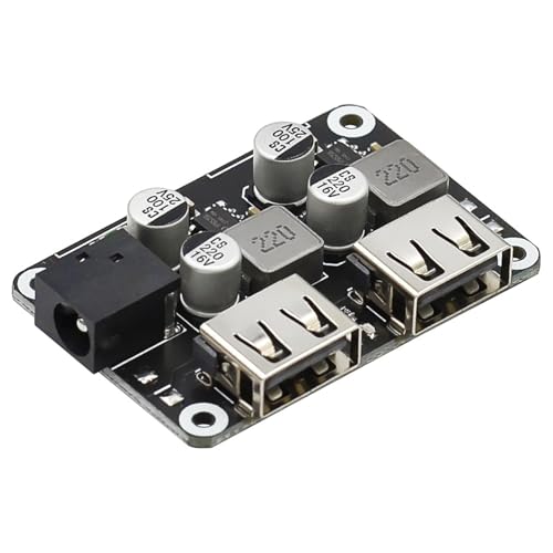 Module de réduction de tension 12V 24V double USB à charge rapide intégrée - 2
