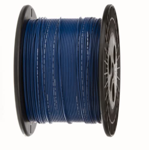 1 Pcs 1000 ft Blue Solid Hook Up Wire 20 AWG Gauge 300 Volts 0.0320