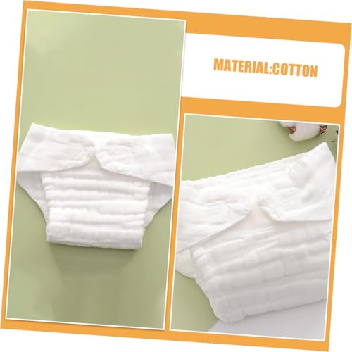 Couches lavables haut de gamme en coton doux avec insert respirant pour bébé