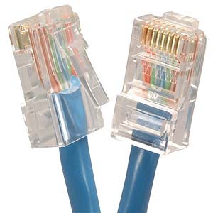 Cable Patch Cat 5E 2 Ft Azul miniatura 1
