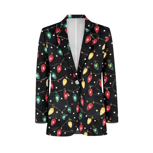 Men Suit Sport Coat Regular Fit Business Casual One Button Travel Blazer Lightweight Suit Jacket with Pockets3