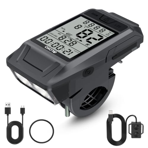 VLOXO GPS Bike Computer with Headlight