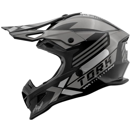 Capacete Motocross Pro Tork Fast Next Brilhante Grafite Tam. 58