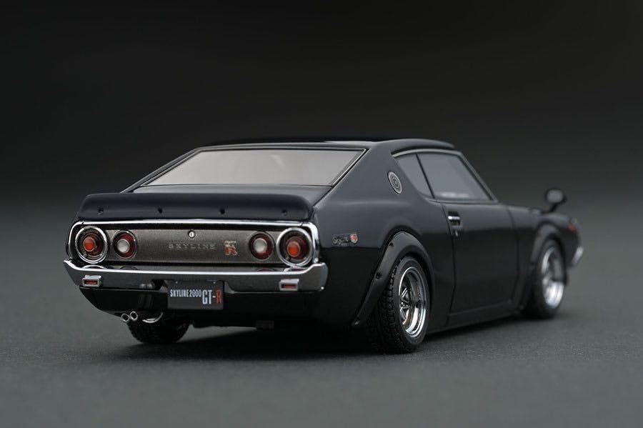 イグニッションモデル 1/43 日産 スカイライン 2000GT-R ケンメリ IG1806 1/12 Nissan Skyline GT-R (KPGC110) White With Engine