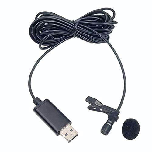 Microfone De Mini Profissional 2,5 Mm Clipe De Amarração Cardioide De Metal Para Ensino