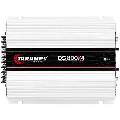 Taramps DS800X4 - 4チャンネル カーオーディオ アンプ 2Ω Taramps DS800X4 - 4チャンネル カーオーディオ アンプ 2Ω
