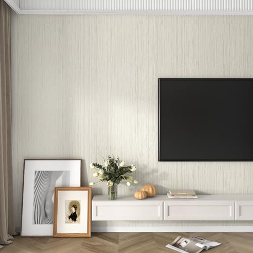 Papel de contacto beige para renovar paredes sin usar pegamento 4