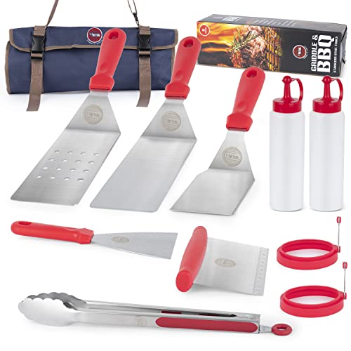 Camp Chef Griddle Accessories Kit with Premium RollUp Bag Best