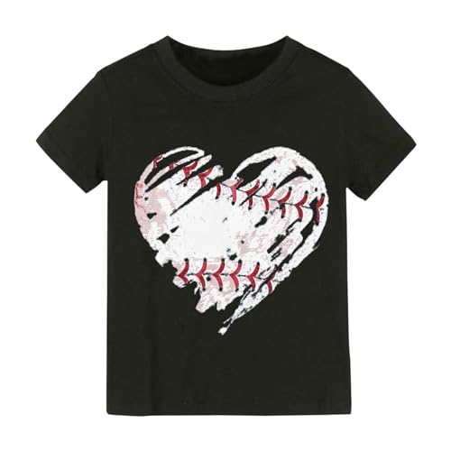 Toddler Kids Boys Tee Outfits Baby Bunny Tshirt Tops Baseball Clothes Vest Shirt Top Spaghetti Shirts for Girls