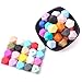Baby Love Home 50pcs 17mm 25colors DIY Silicone Beads for Teether Mix Color Hexagon DIY Necklace/ Bracelet Baby Teething Beads