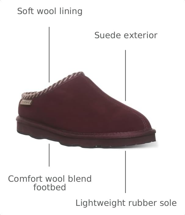Image of BEARPAW Tabitha Women's Indoor & Outdoor Slippers | Comfortable & Lightweight Indoor & Outdoor Shoe for Women, Multiple Colors & Sizes