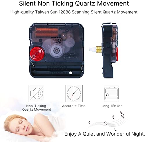 Black 12 Inch Wall Clock European Retro Design Oval-Shaped Old-Fashioned Wall Clock Retro Craftsmanship Wall Clock Suitable For Public Areas In Living Room Kitchen Office Space Wall Clock #TOP5