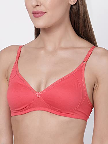 Image of Macrowoman W-Series Women's Cotton Blend Padded Wire Free Modern Seamless Bra