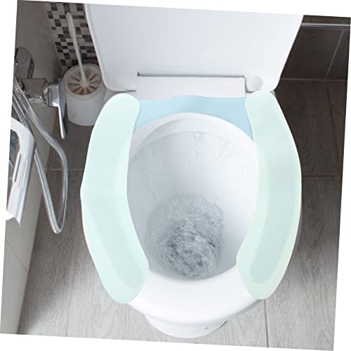 YARNOW Beheizbarer Toilettensitz Wärmender Toilettensitz Flanell Blau Beheizbarer Toilettensitzbezug Beheizbares Toilettensitzkissen Beheizbarer Toilettensitzbezug – Bild 5