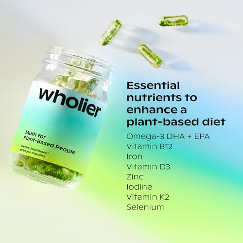 Wholier MFP01 Plant Based Multivitamin Vegan Omega-3 Dha Epa thumb #1
