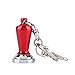Manipuladores de café de 23mm,Tamper de café de base plana de acero inoxidable con llavero,Tamper de molinillo de café,Herramienta de prensa de granos de café,Regalo para amantes del café(rojo)