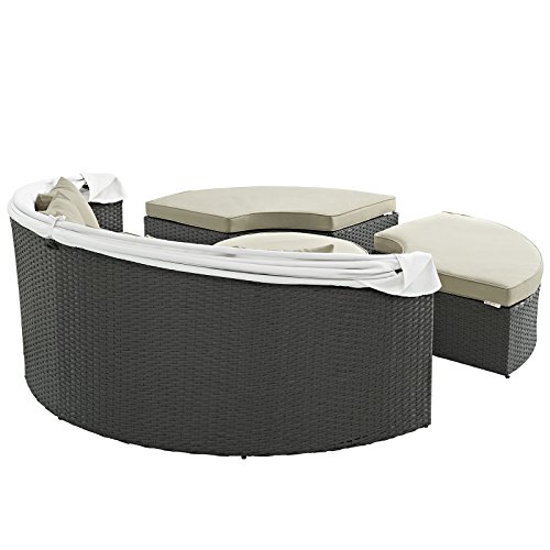 Luxury Outdoor Daybed with Canopy