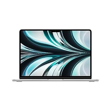 Notebook MacBook Air de 13 polegadas: Chip M2 com CPU de oito núcleos e GPU de oito núcleos, de 256 GB SSD (Prata)
