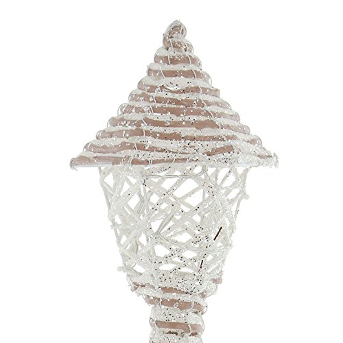 Preisvergleich Produktbild FRANK FLECHTWAREN Großes LED-Objekt Straßenlaterne