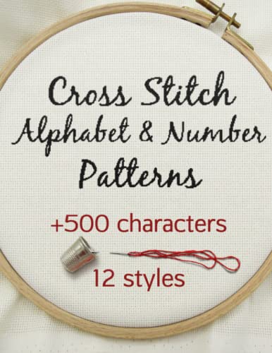 Cross Stitch Alphabet & Number …