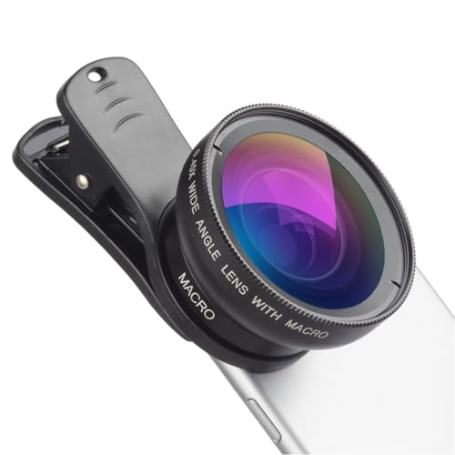 Universal Phone Camera Lens: Wide Angle & Macro