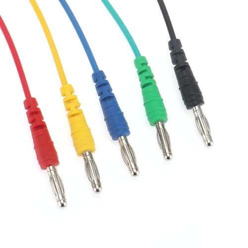 Image of DIANN 20pcs Back Probe Test Kits 5pcs 4MM Banana Plug to Alligator Clip Test Leads and 15pcs Back Probe Pins 5 Colors for Vehicle Automotive Car Circuit Electrical Diagnostic Testing