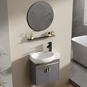 Yugxth GQMJFFZGJ Eckwaschbecken 56cm/22in