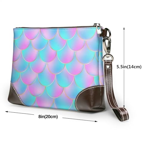 鱗模様 マーメイド 魚鱗柄 クラッチバッグ メンズ レディース おしゃれ