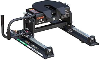 CURT 16516 E16 5th Wheel Slider Hitch for Short Bed Trucks, 16,000 lbs