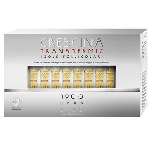 LABO CreSCINA TRANSDERMIC ISOLE FOLLICOLLECTION 1900 Haarschutz für Herren 40 Fein