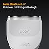 Braun Rasoio Elettrico Corpo Uomo Series 5, +7 Strumenti Cura Corpo, Con Tecnologia SkinGuard, 100 Min Autonomia, Testine SmoothShave & SensitiveTrim, Impermeabile, Rasoio Intimo Uomo, BG5555, Grigio