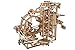 UGEARS 3D Puzzle Kugelbahn Holz - DIY Spielset Murmelbahn Holz mit einen Hebemechanismus mit 3 Etappen und 10 Murmeln - Kugelbahn Aus Holz Modellbausatz Erwachsene und Kinder - 3D Holzpuzzle