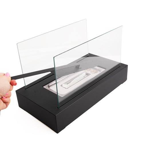 Chimenea de bioetanol para interiores y exteriores, para camping,...