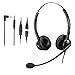 Produktbild MAIRDI 2,5mm Telefon Headset mit Noise Cancelling Mikrofon Dual Festnetztelefone Kopfhörer für Panasonic Cisco SPA Siemens Gigaset Polycom DECT Schnurlostelefon