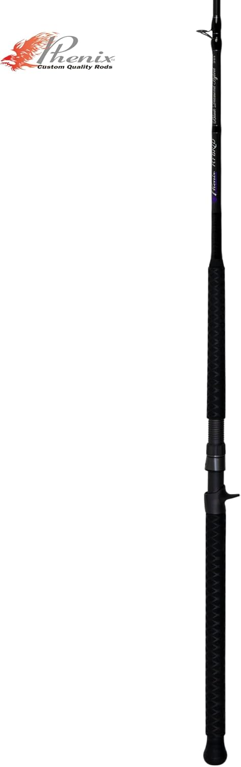 Phenix Rods Black Diamond Hybrid Inshore / 9?2? / 1 PC / 12-30 LB LINE Rating/Fast Taper Action/Fuji MNSG Silicon Carbide Guides/Fuji TDPS Reel SEAT/X-Tube Full Grip Handle